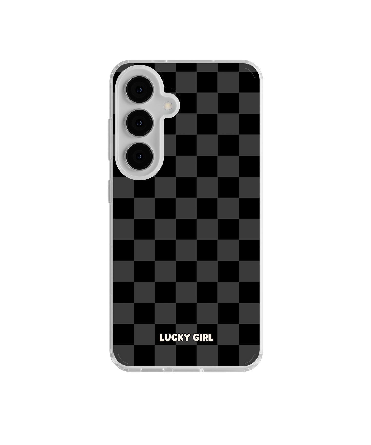Onyx Checkers Clear Case Insert
