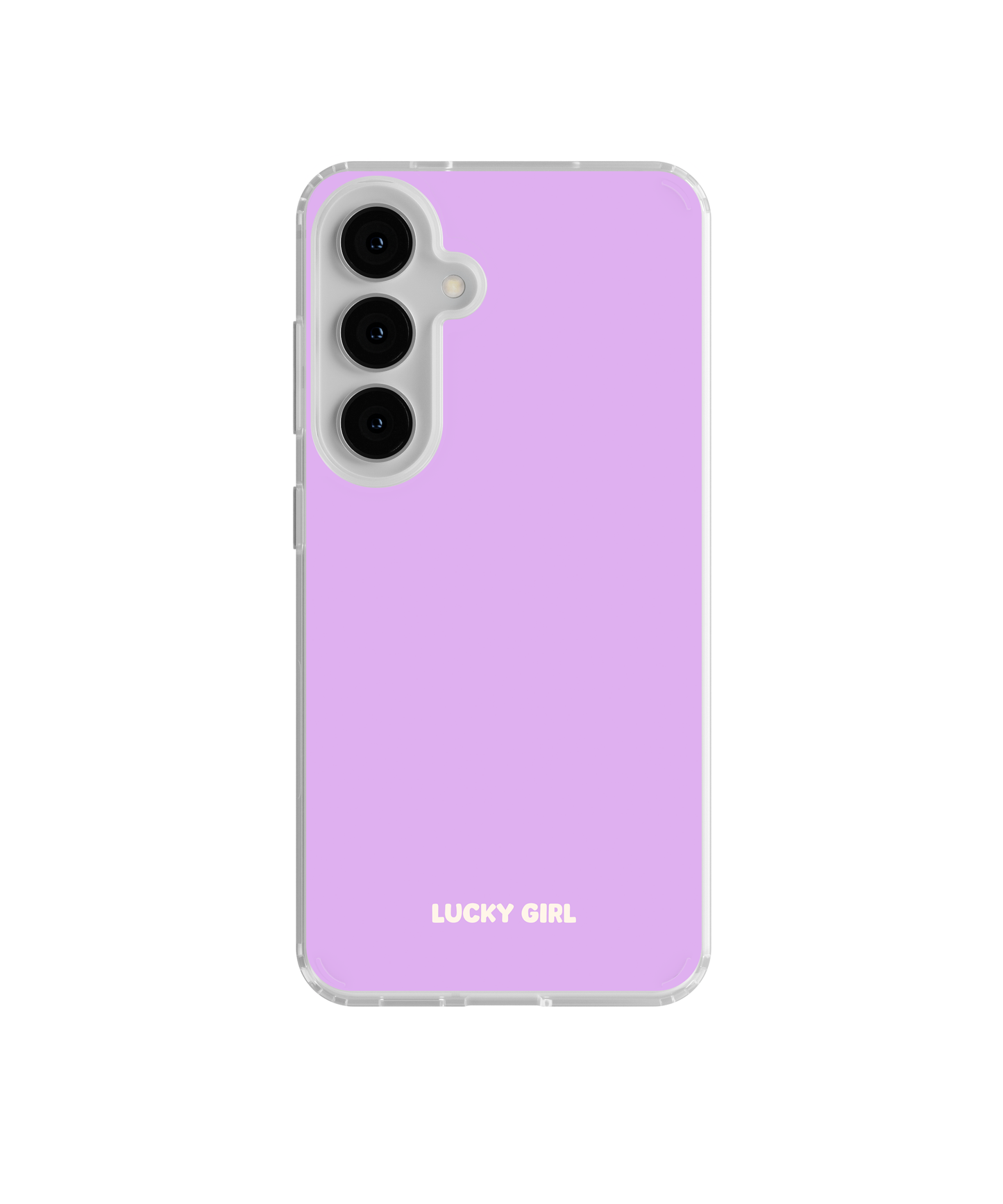 Lilac Solids Clear Case Insert