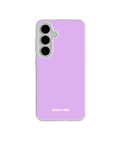 Lilac Solids Clear Case Insert