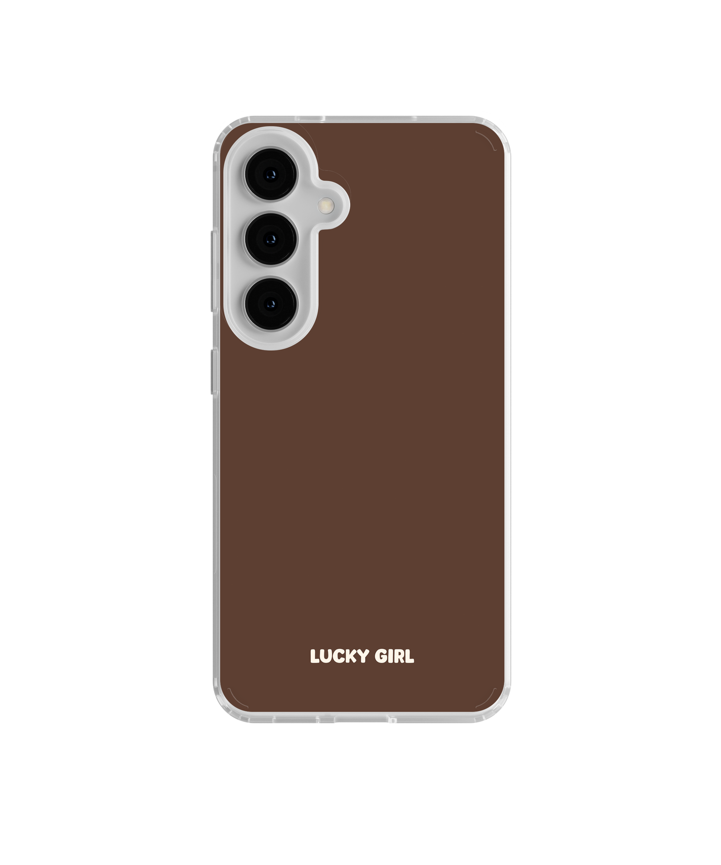 Espresso Solids Clear Case Insert