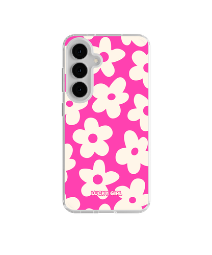 Raspberry Big Blooms Clear Case Insert
