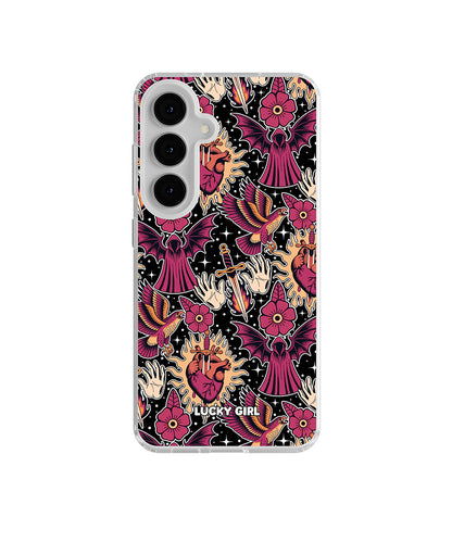 Silent Heart Clear Case Insert