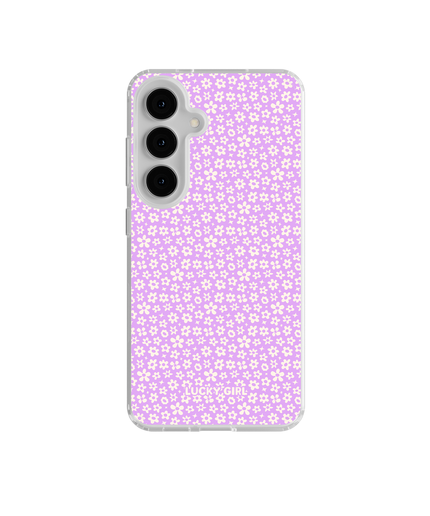 Lavender Little Blooms Clear Case Insert