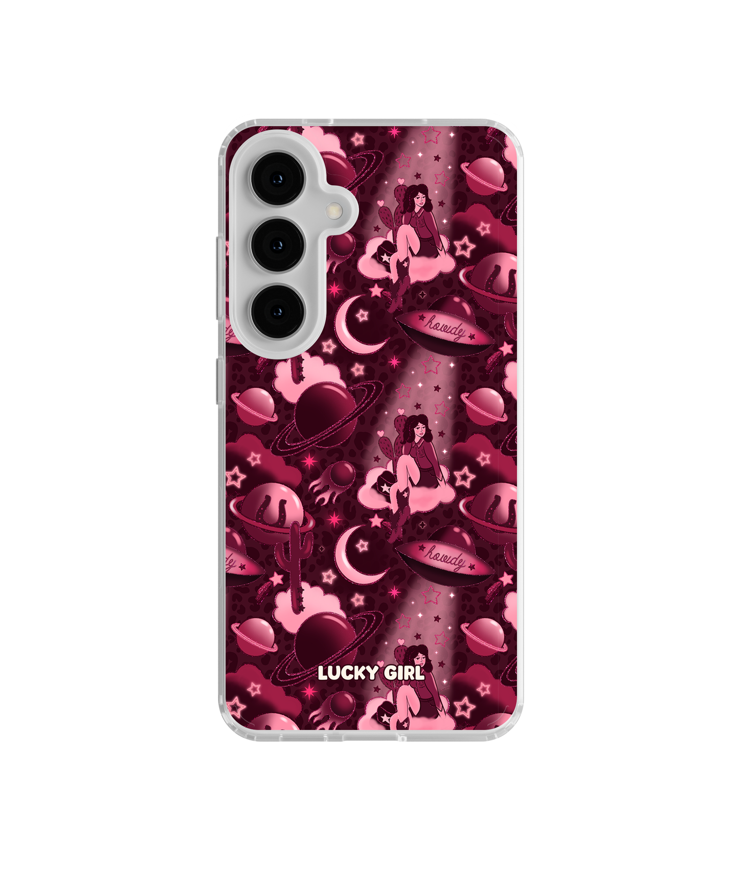 Cosmic Cowgirl Clear Case Insert