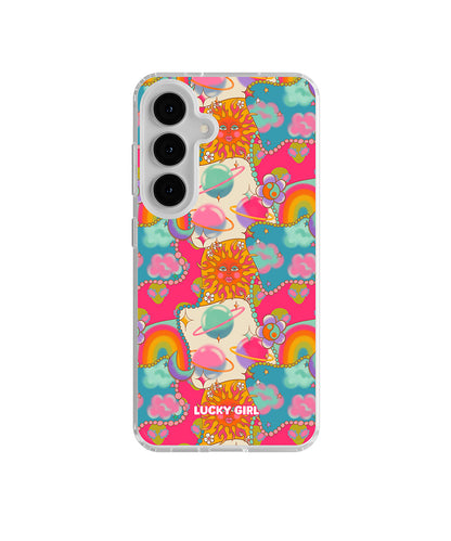 Neon Cosmos Clear Case Insert