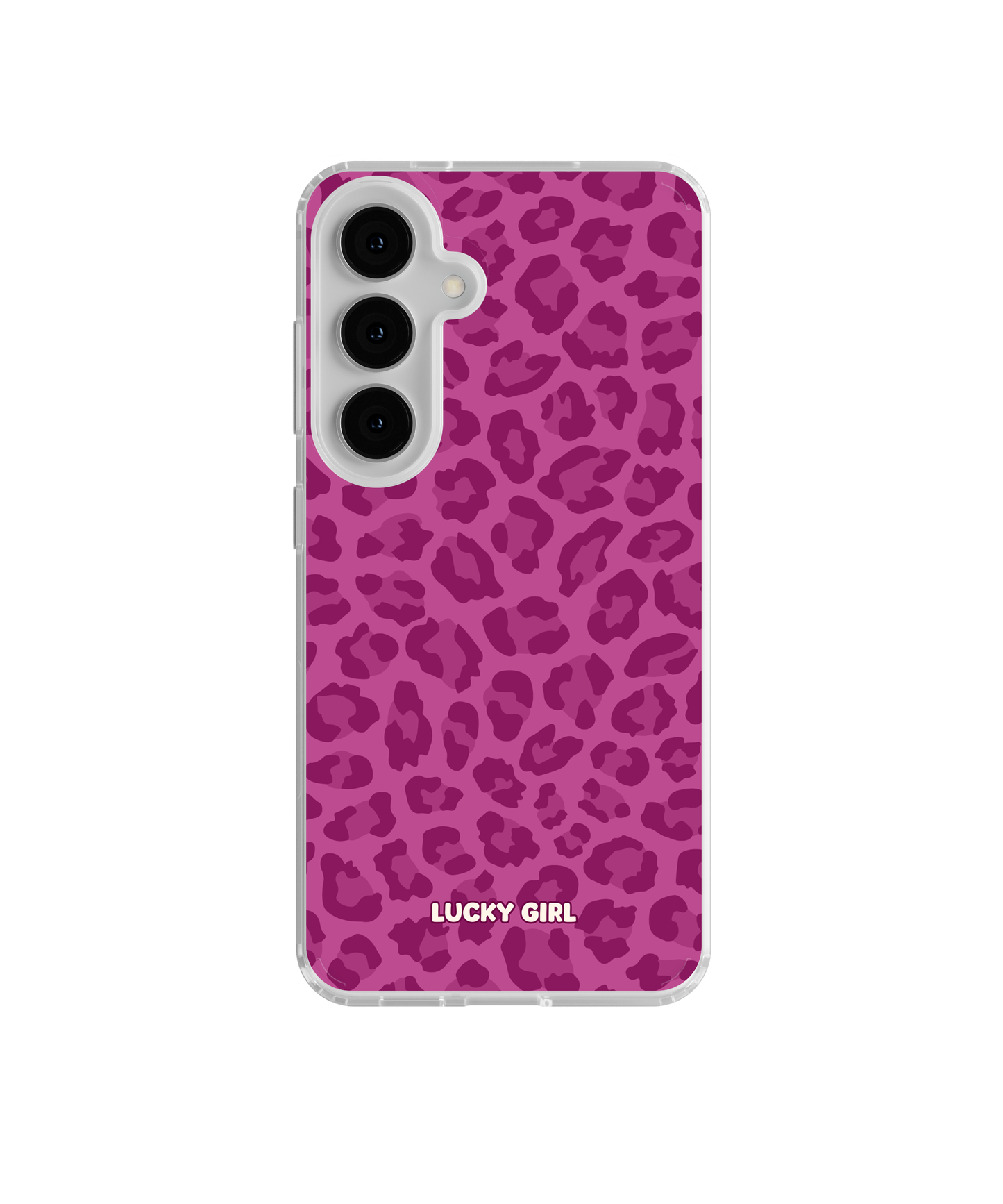 Velvet Leopard Clear Case Insert