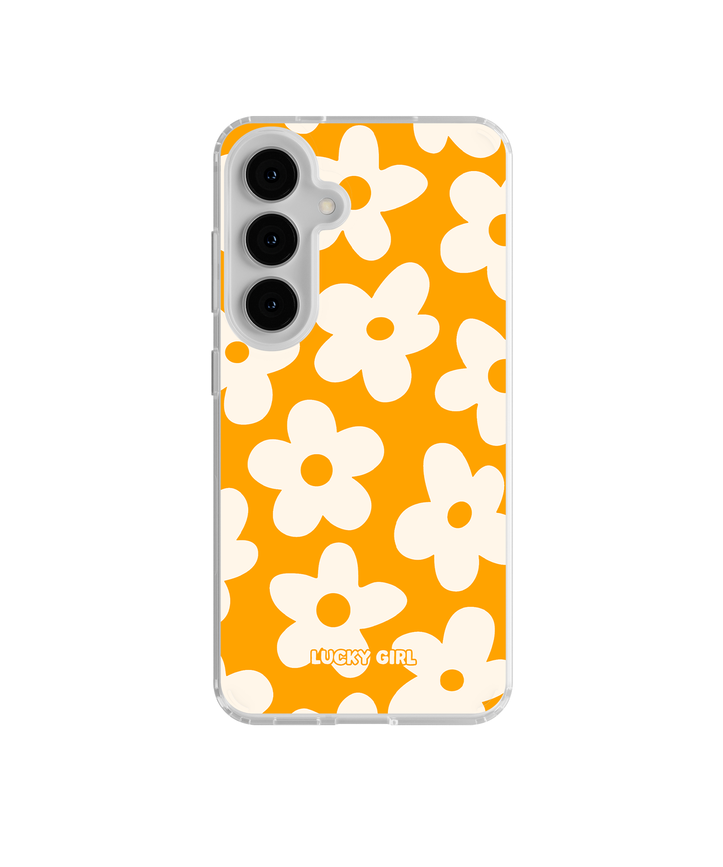Creamsicle Big Blooms Clear Case Insert