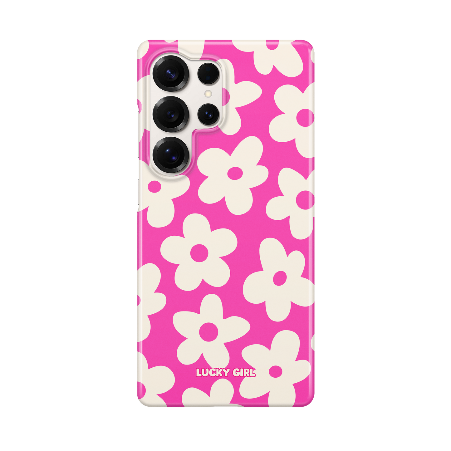 Raspberry Big Blooms Phone Case