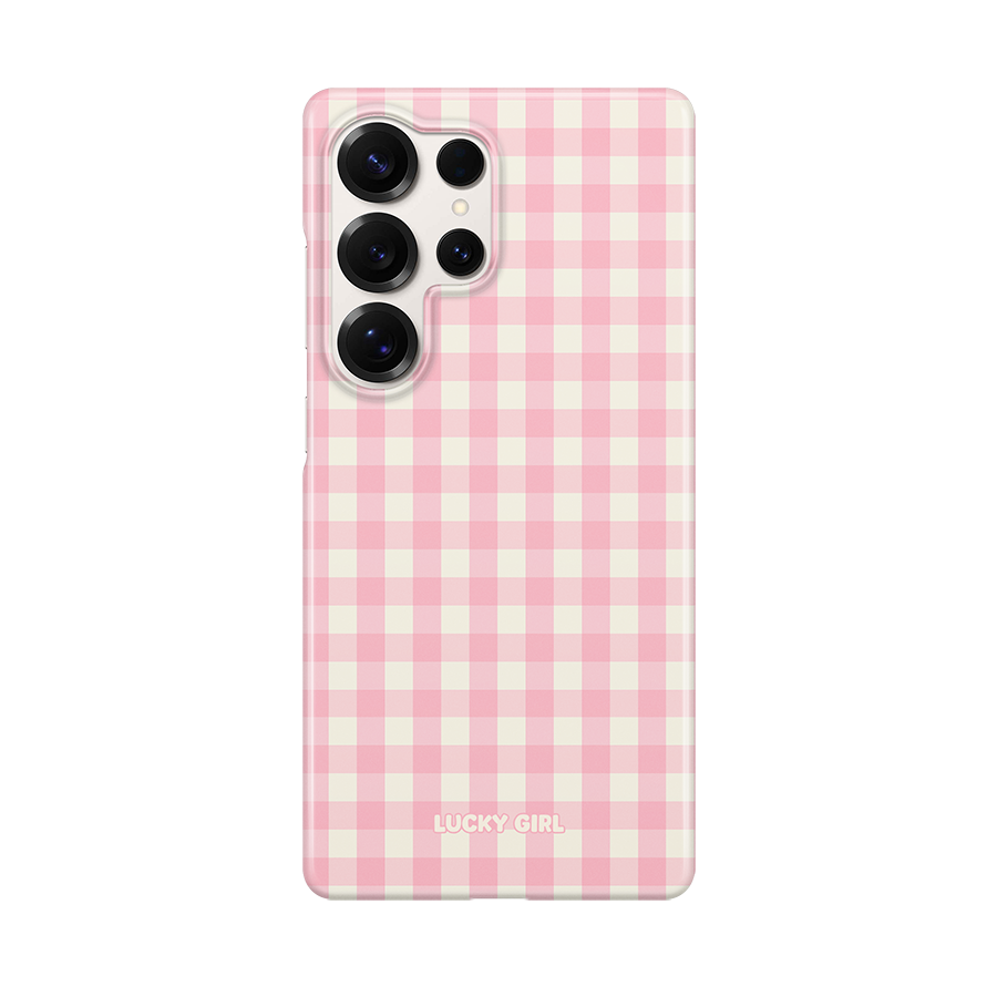 Cupcake Gingham Phone Case