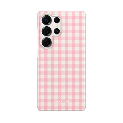 Cupcake Gingham Phone Case