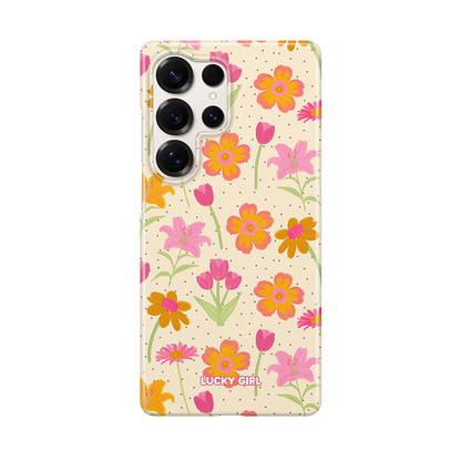 Polka Petals Phone Case