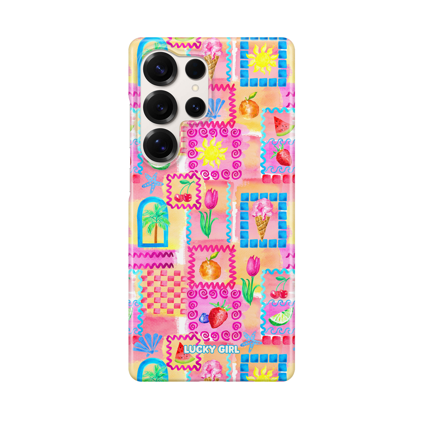 Summer Scrapbook Phone Case