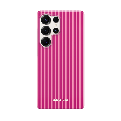 Berry Stripes Phone Case