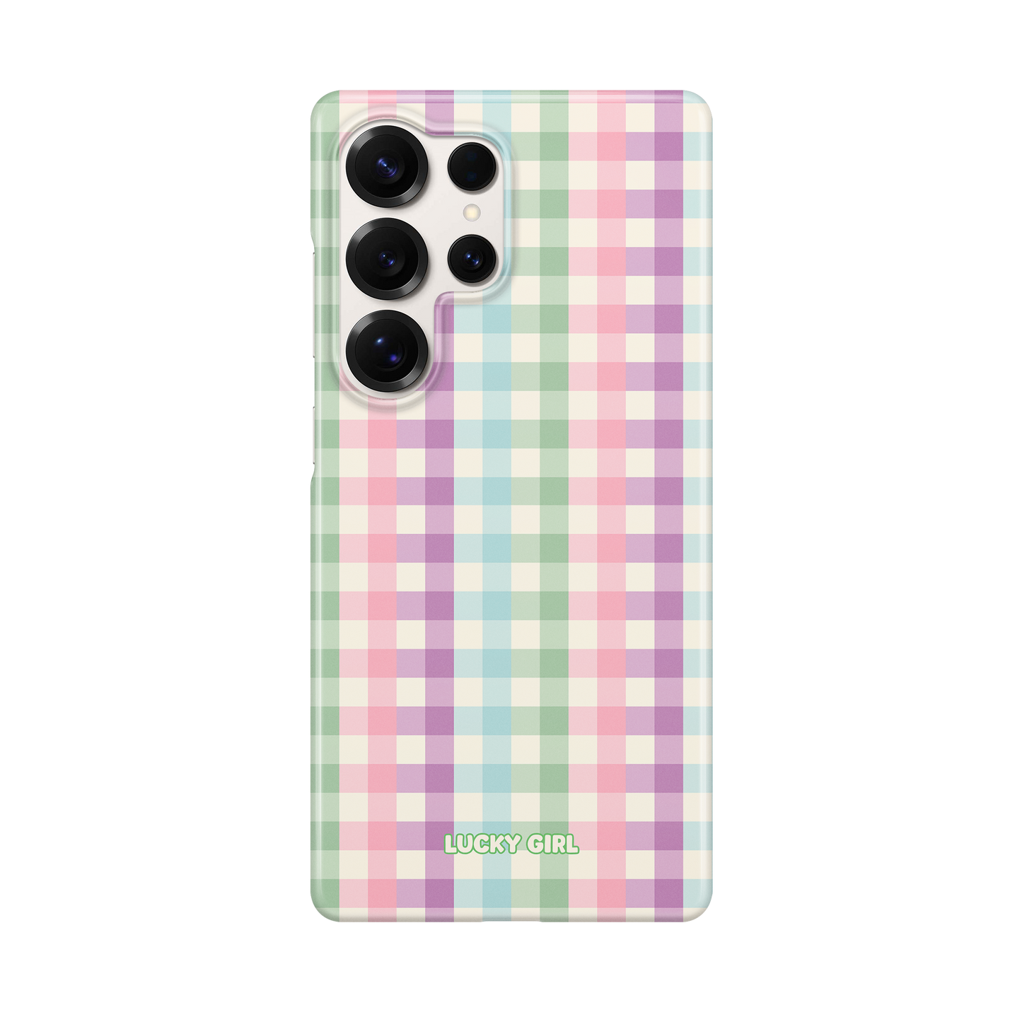 Pastel Gingham Phone Case