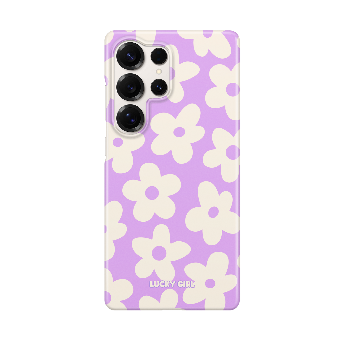 Lavender Big Blooms Phone Case