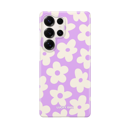 Lavender Big Blooms Phone Case