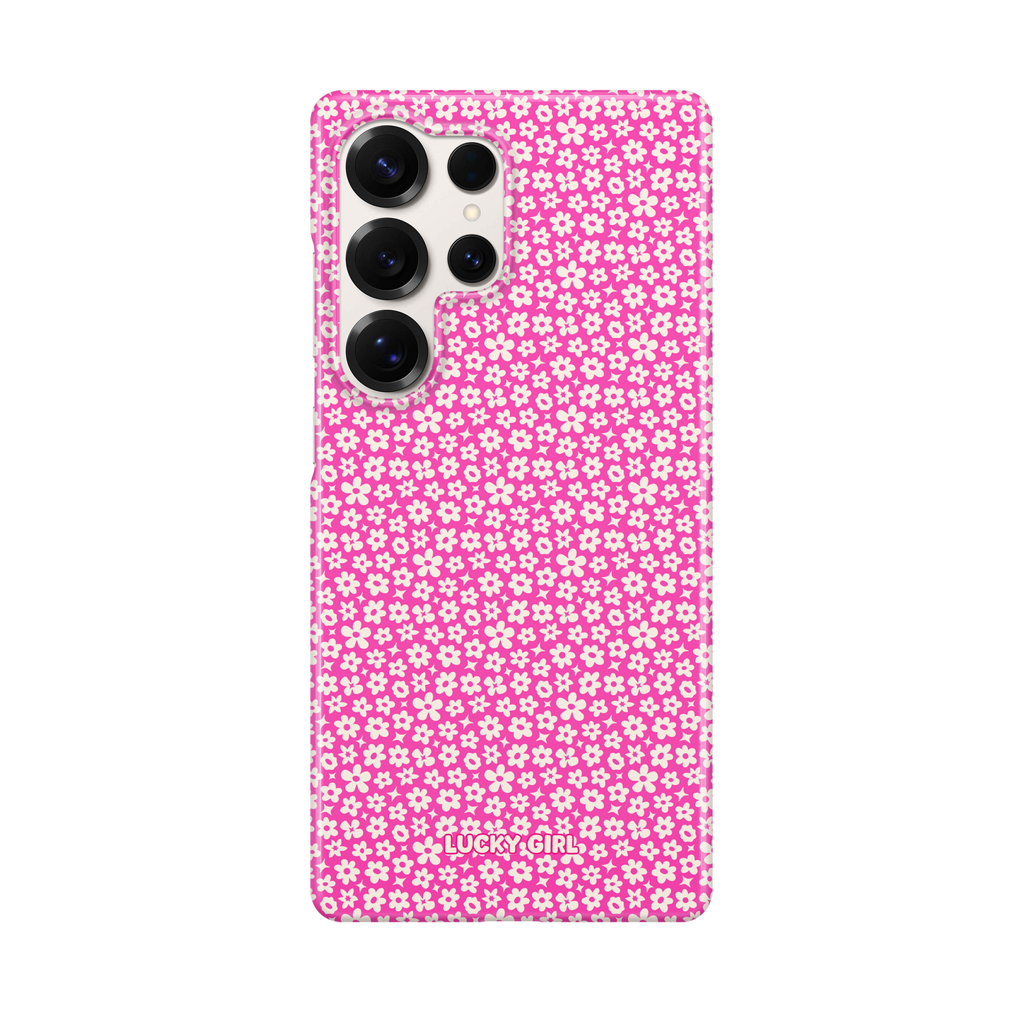 Raspberry Little Blooms Phone Case