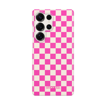 Raspberry Checkers II Phone Case