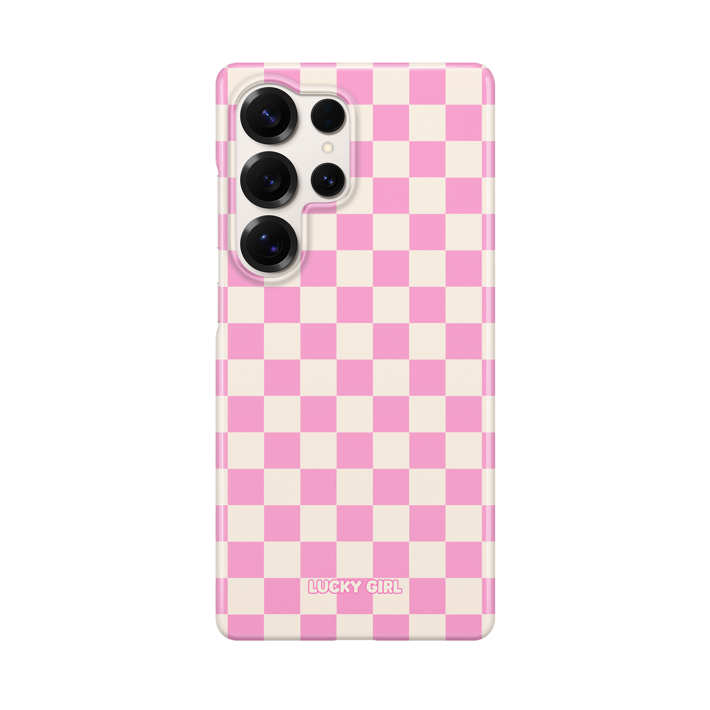 Bubblegum Checkers II Phone Case