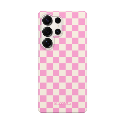 Bubblegum Checkers II Phone Case