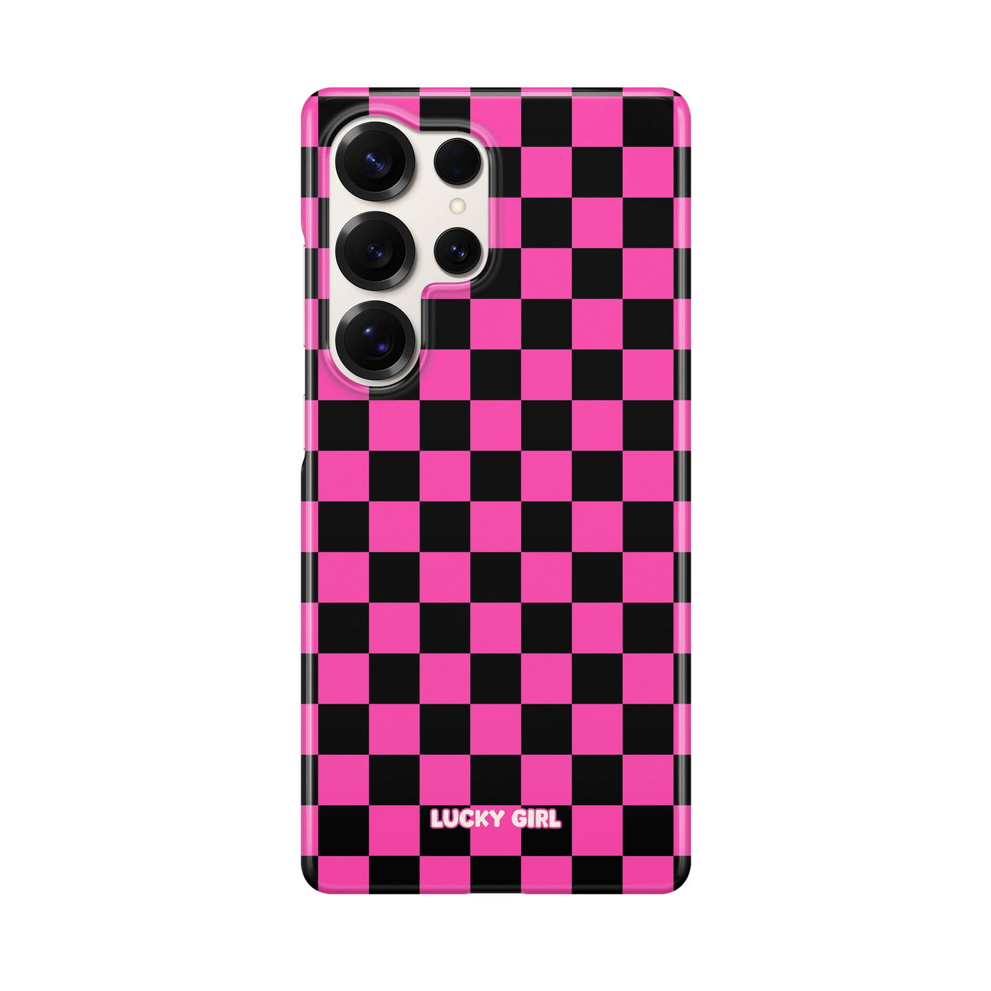 Raspberry Checkers Phone Case