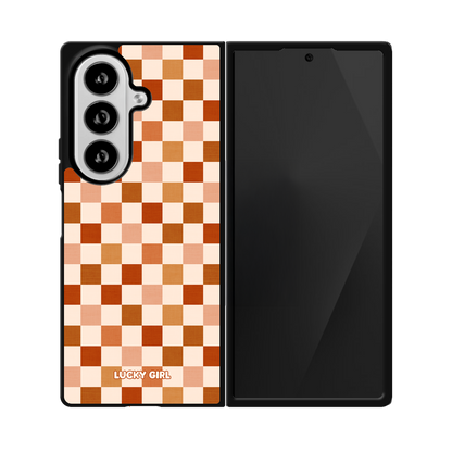 Autumn Check Phone Case Galaxy Z Fold 8 Ultra / No