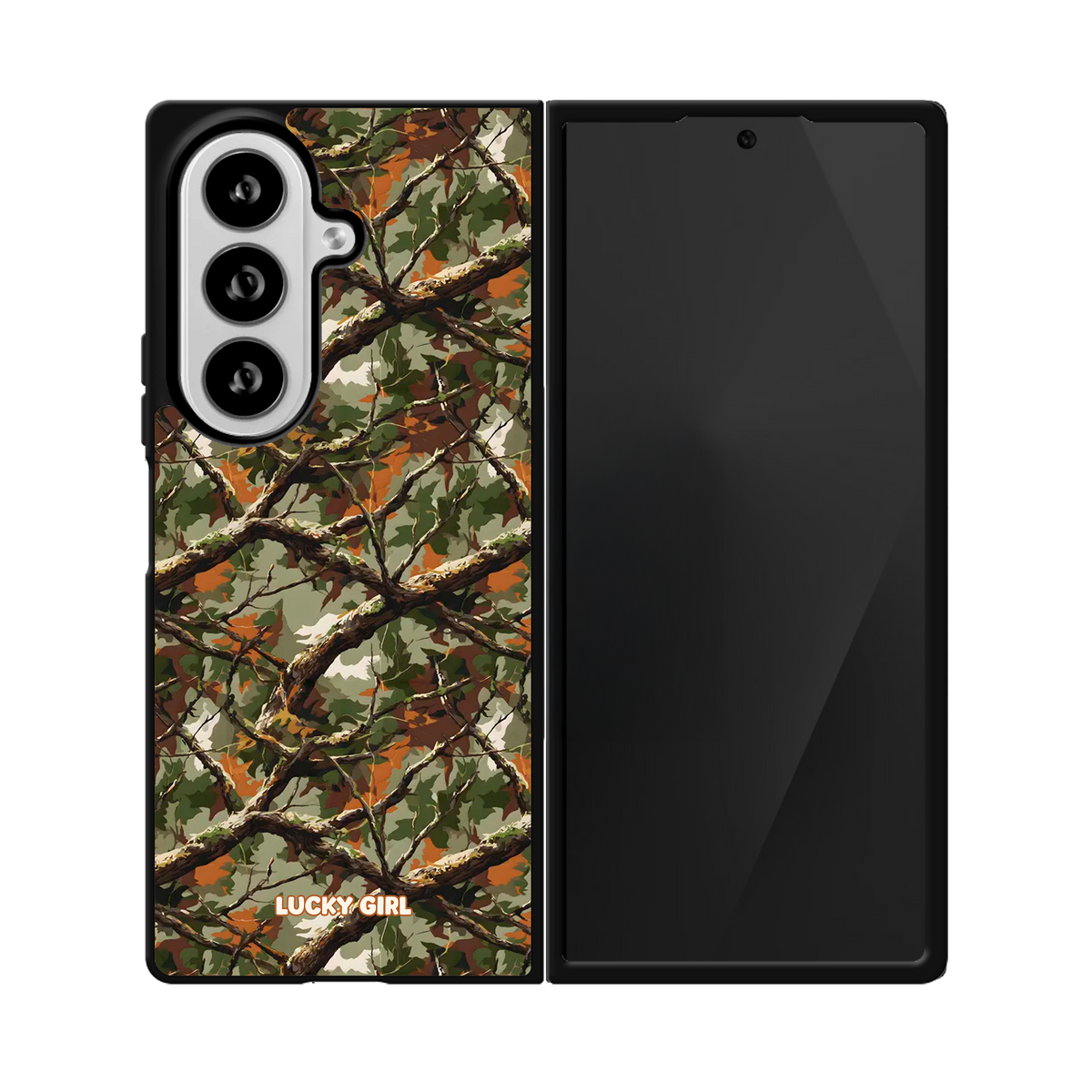 Camouflage Phone Case Galaxy Z Fold 8 Ultra / No