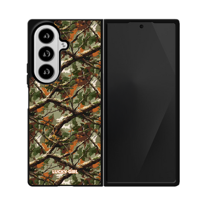 Camouflage Phone Case Galaxy Z Fold 8 Ultra / No