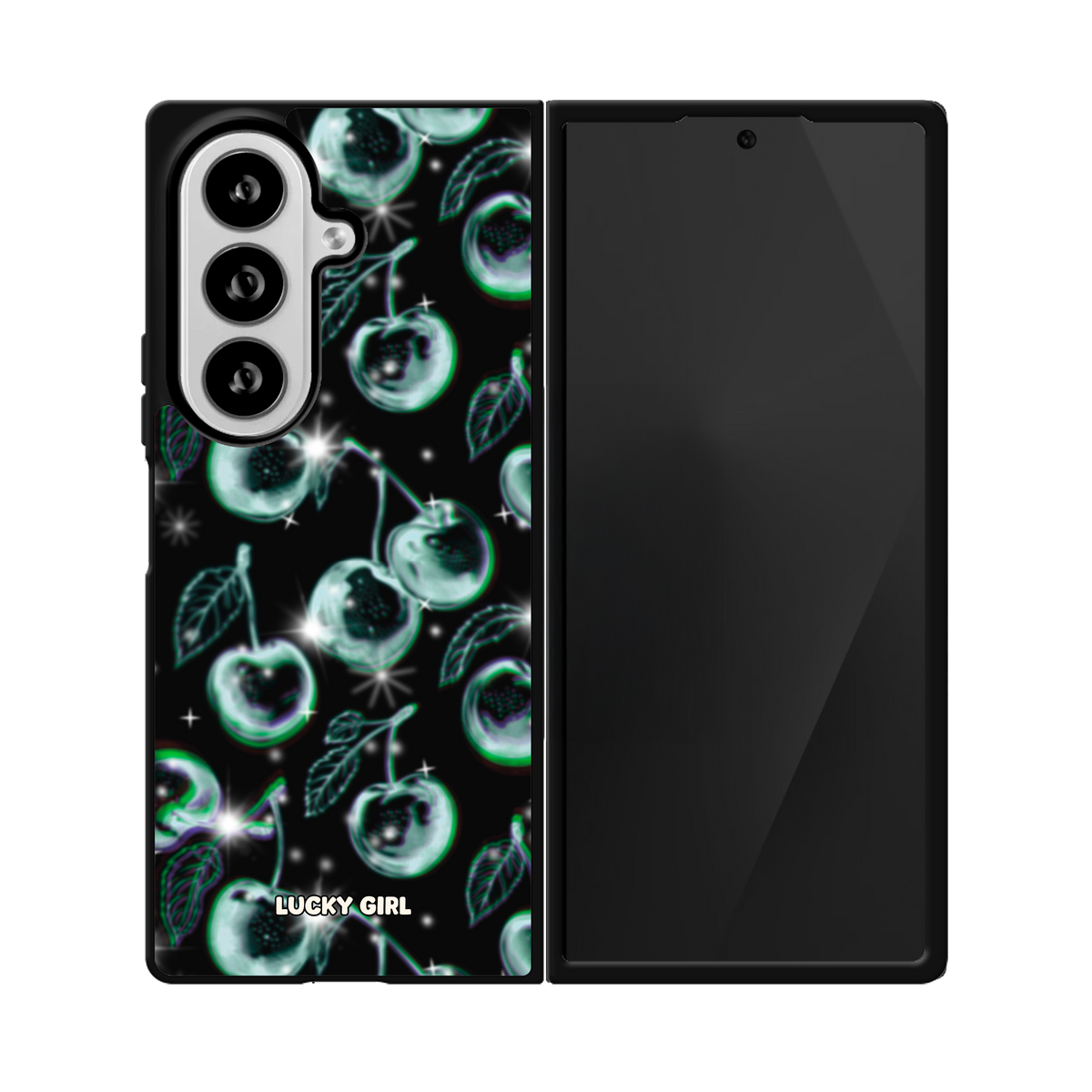 Chrome Cherries Phone Case Galaxy Z Fold 8 Ultra / No
