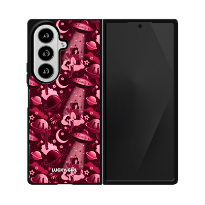 Cosmic Cowgirl Phone Case Galaxy Z Fold 8 Ultra / No