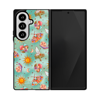 Fairy Frog Hollow Phone Case Galaxy Z Fold 8 Ultra / No