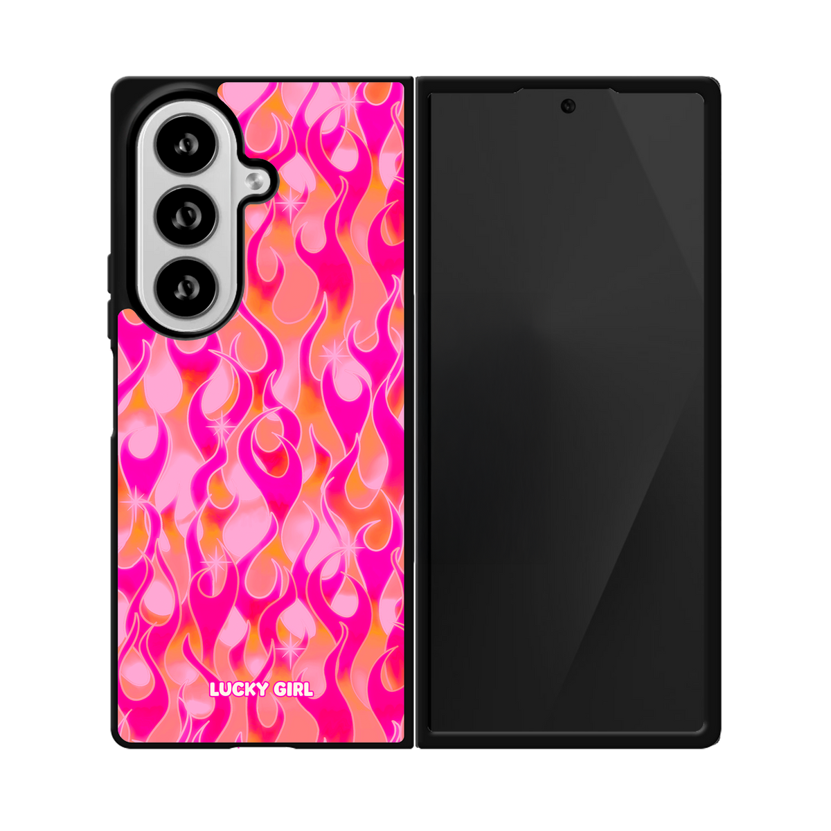 Fever Flames Phone Case Galaxy Z Fold 8 Ultra / No