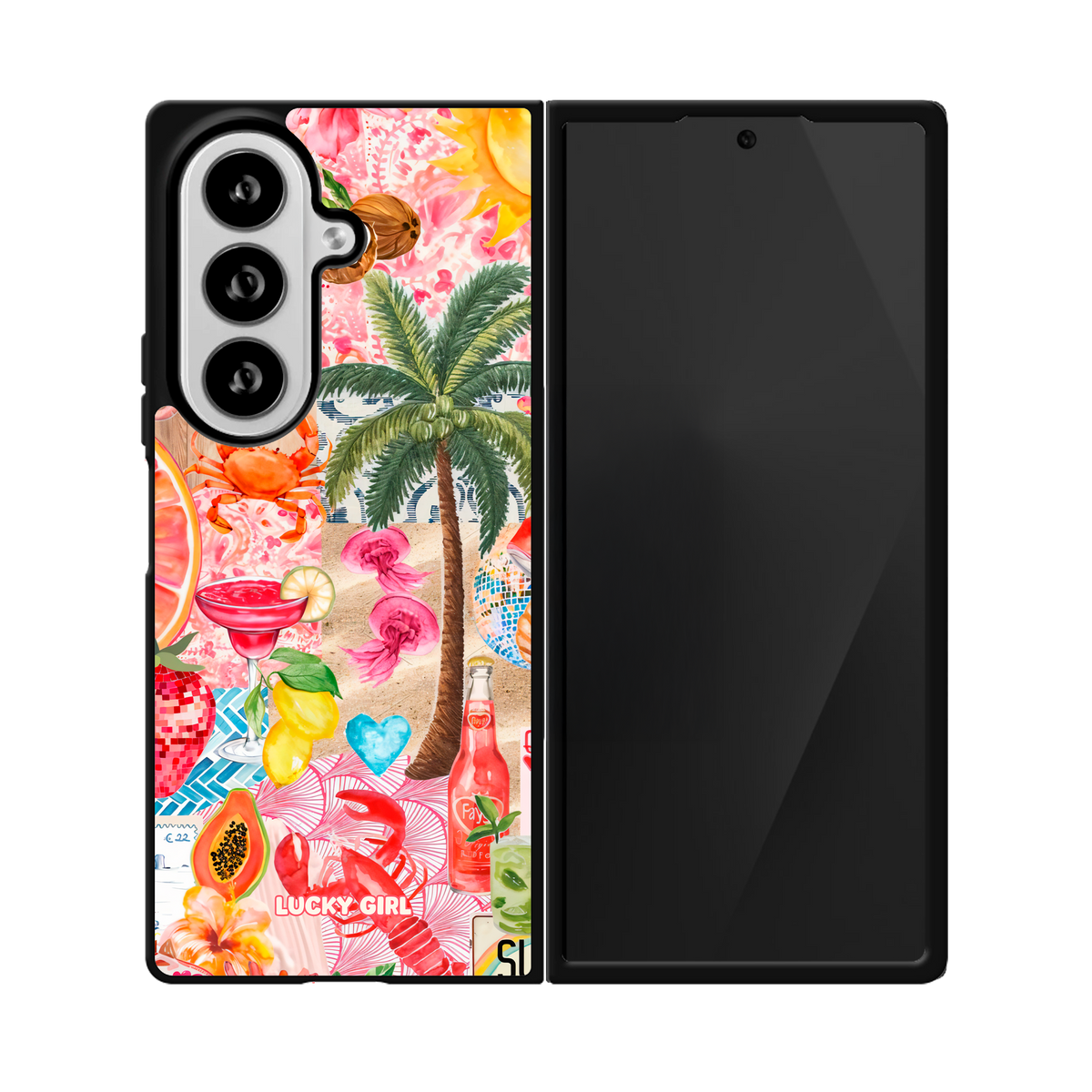 Palm Party Phone Case Galaxy Z Fold 8 Ultra / No