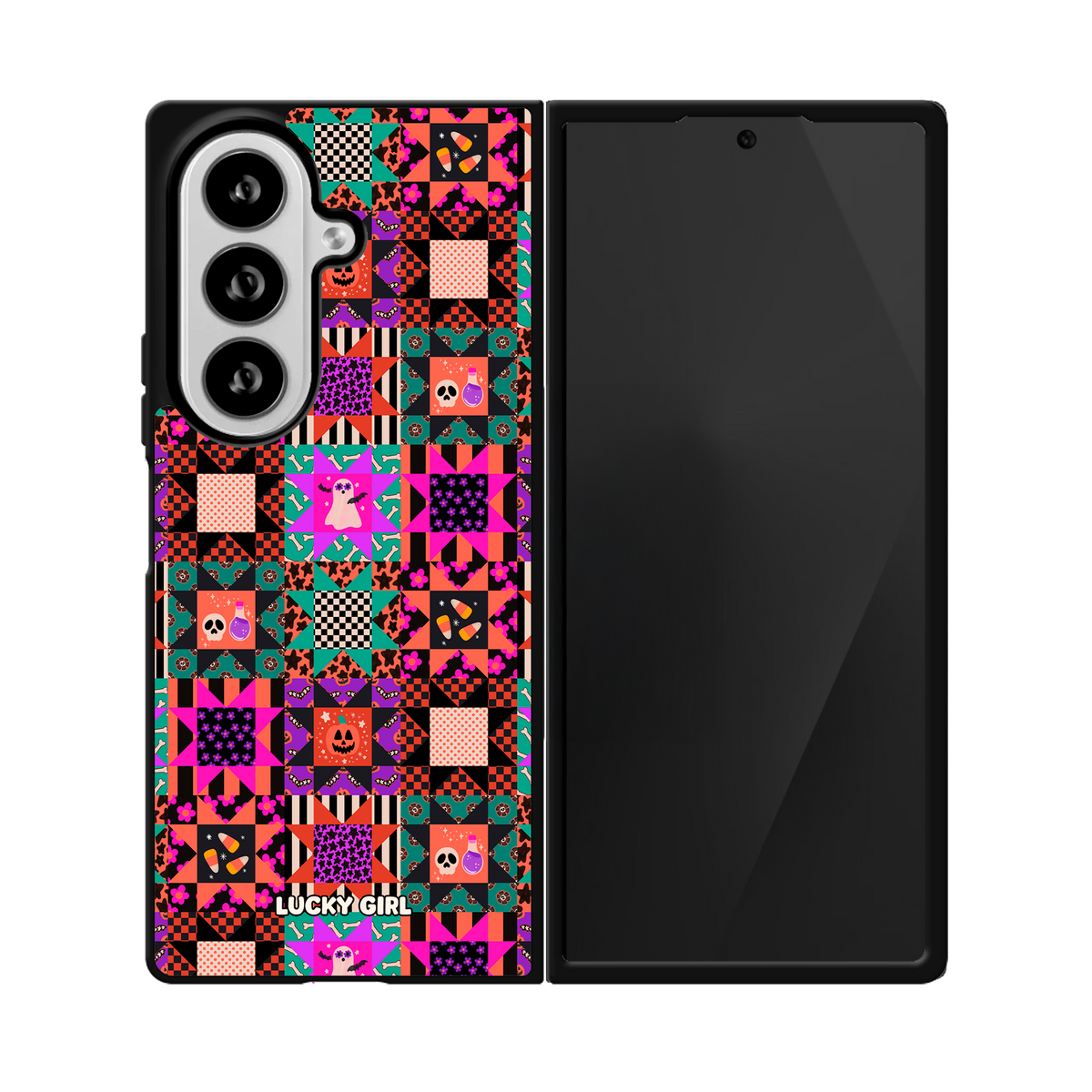 Patchwork Fright Phone Case Galaxy Z Fold 8 Ultra / No