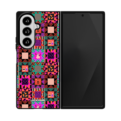 Patchwork Fright Phone Case Galaxy Z Fold 8 Ultra / No