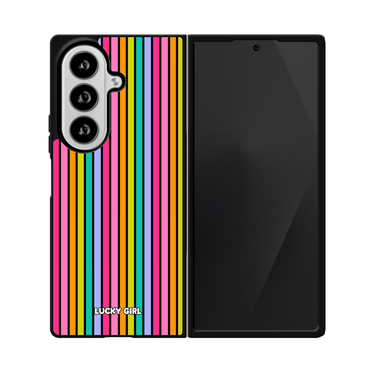Rainbow Stripes Phone Case Galaxy Z Fold 8 Ultra / No
