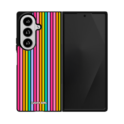 Rainbow Stripes Phone Case Galaxy Z Fold 8 Ultra / No