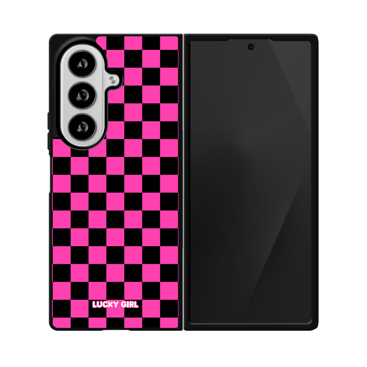 Raspberry Checkers Phone Case Galaxy Z Fold 8 Ultra / No