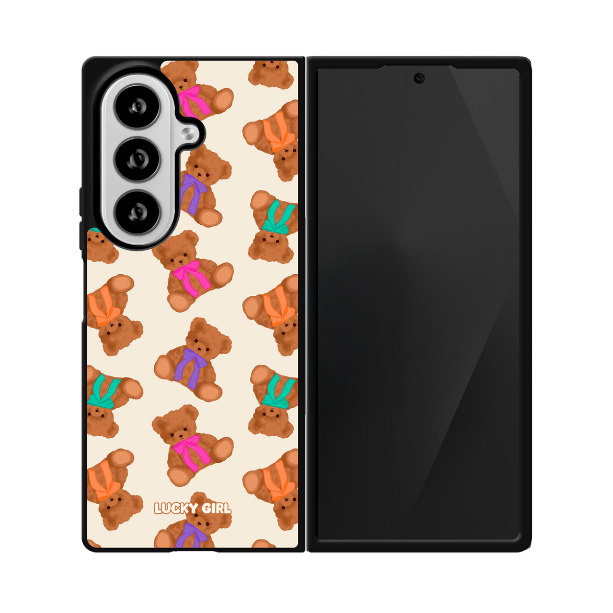 Teddy Ties Phone Case Galaxy Z Fold 8 Ultra / No