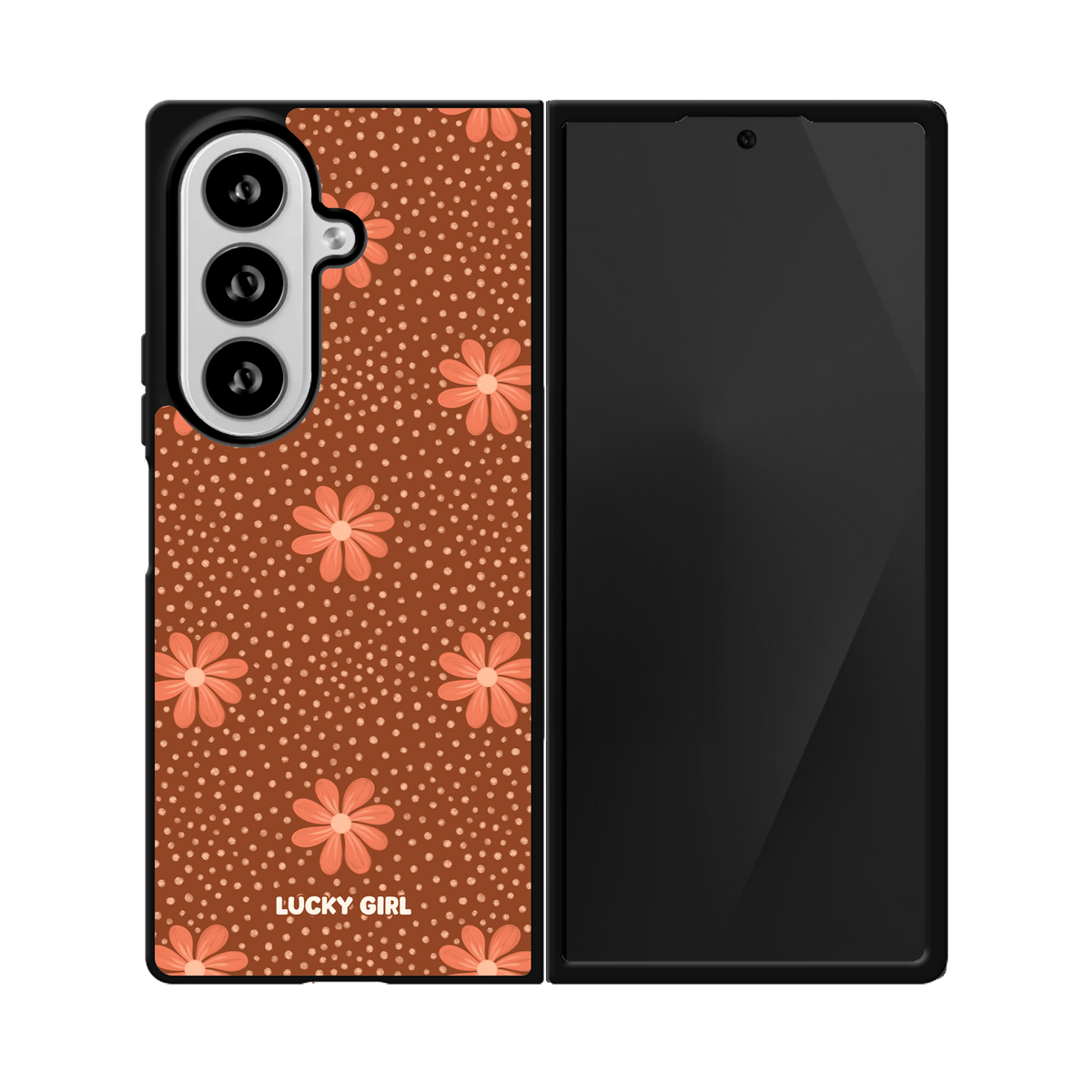 Terracotta Daisy Phone Case Galaxy Z Fold 8 Ultra / No