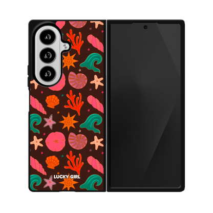 Tide Pool Phone Case Galaxy Z Fold 8 Ultra / No