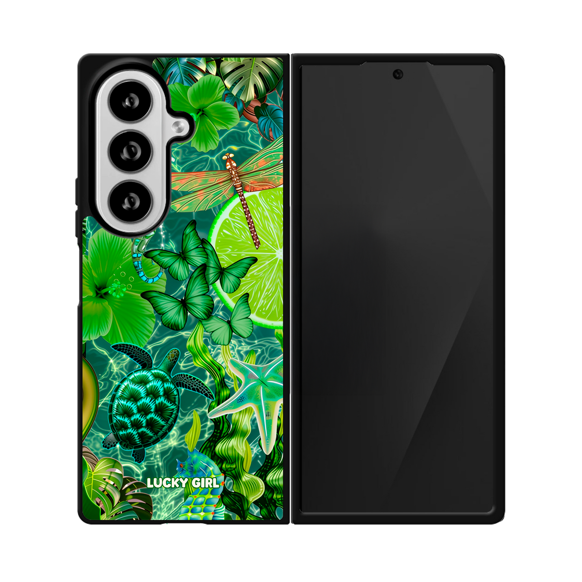 Tropical Jade Phone Case Galaxy Z Fold 8 Ultra / No