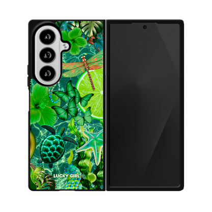 Tropical Jade Phone Case Galaxy Z Fold 8 Ultra / No