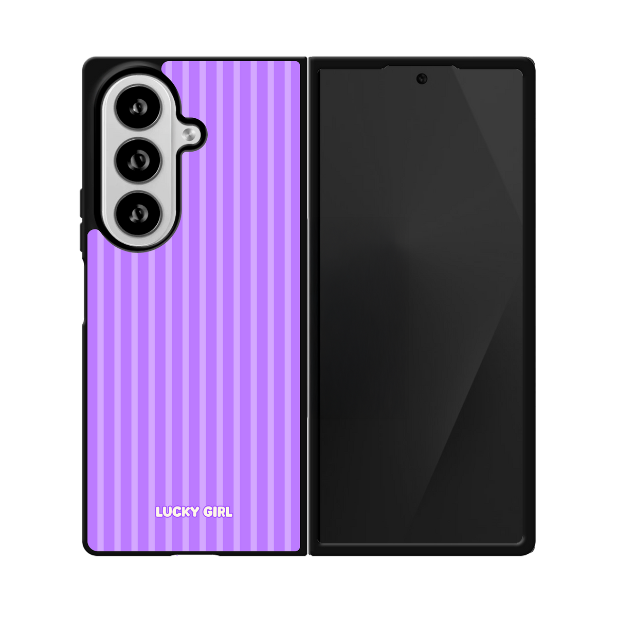 Ube Stripes Phone Case Galaxy Z Fold 8 Ultra / No