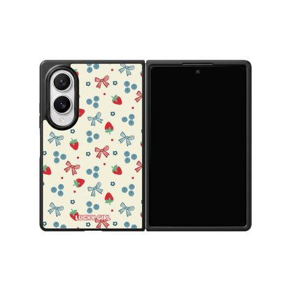 Berries & Bows Phone Case Galaxy Z Fold 8 / No