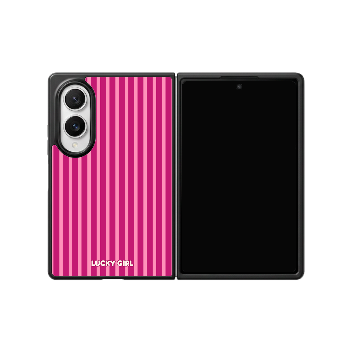 Berry Stripes Phone Case Galaxy Z Fold 8 / No