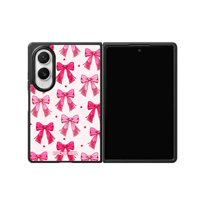 Blush Fringe Phone Case Galaxy Z Fold 8 / No