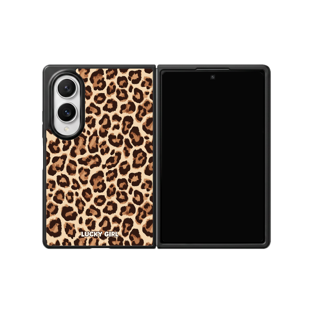 Classic Leopard Phone Case Galaxy Z Fold 8 / No