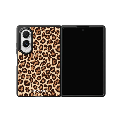 Classic Leopard Phone Case Galaxy Z Fold 8 / No