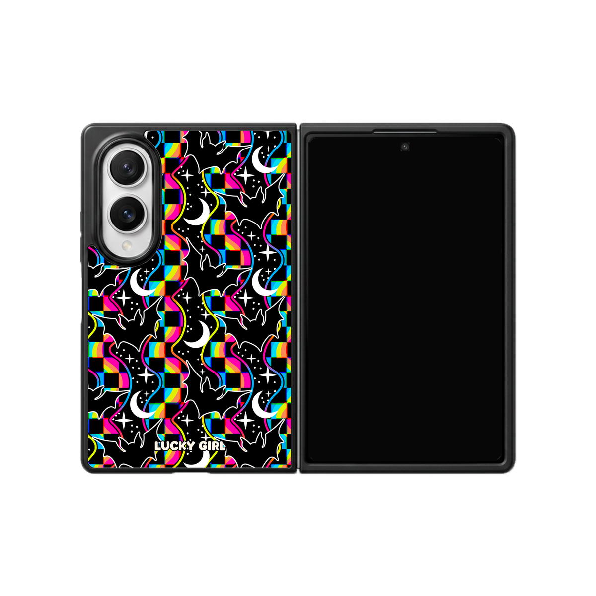 Cosmic Bats Phone Case Galaxy Z Fold 8 / No